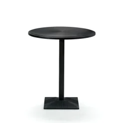Table de café Lund Ø65 cm, Noir, Ø65cm