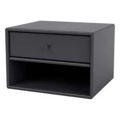 Table de chevet Dash, Anthracite 04, suspension incluse cm