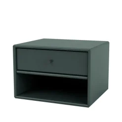 Table de chevet Dash, black jade 163, suspension incluse cm