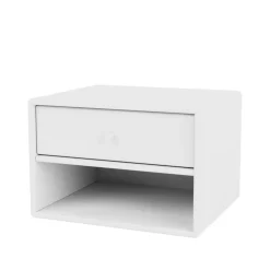 Table de chevet Dash, snow 38, suspension incluse cm