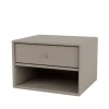 Table de chevet Dash, truffle 141, suspension incluse cm