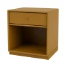 Table de chevet Dream, amber, socle 3 cm