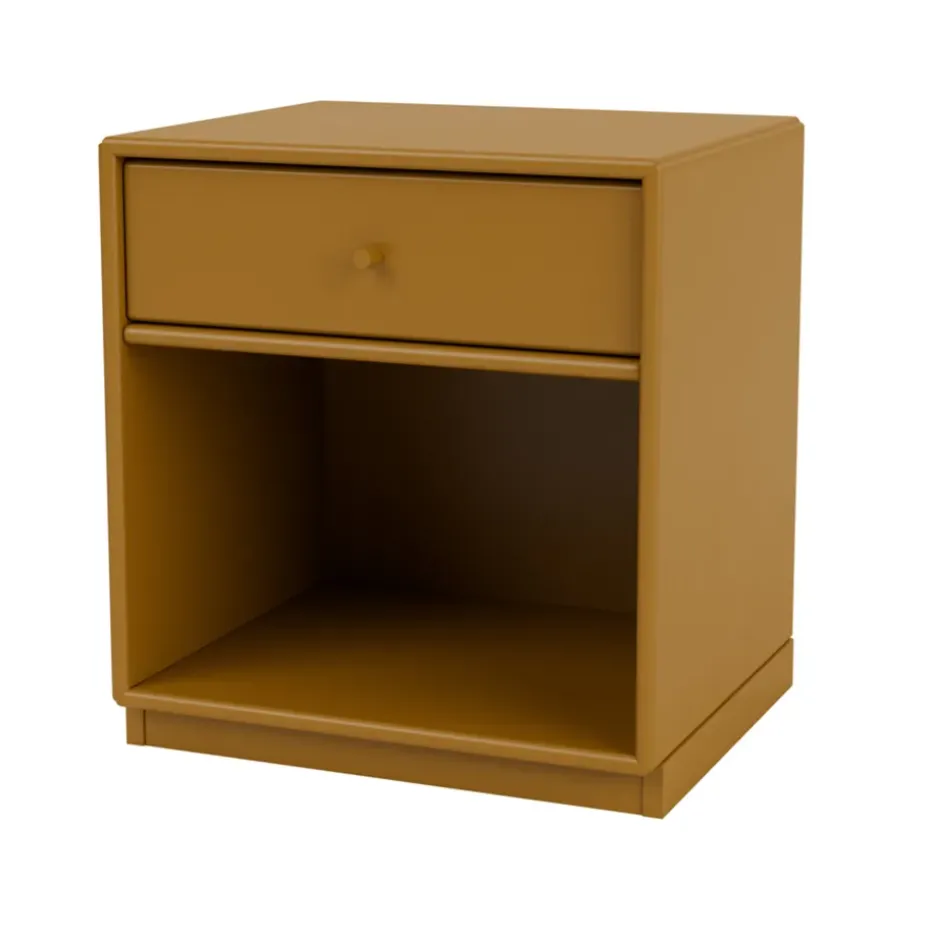Table de chevet Dream, amber, socle 3 cm