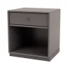 Table de chevet Dream, coffee 35, socle 3 cm