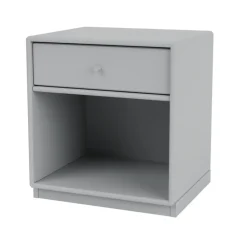 Table de chevet Dream, fjord 02, socle 3 cm