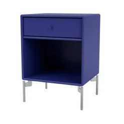 Table de chevet Dream, monarch 135, pieds chromés