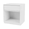 Table de chevet Dream, new white 101, socle 3 cm