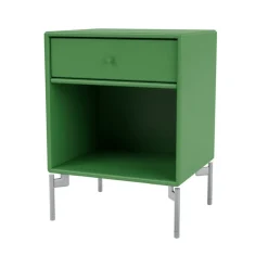 Table de chevet Dream, parsley 152, pieds chromés