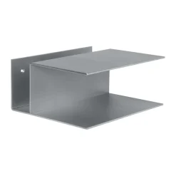 Table de chevet Lager 15,5x35x30 cm, Aluminium