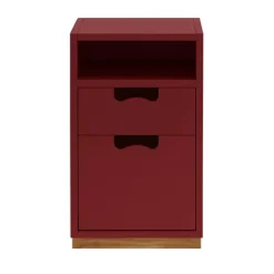 Table de chevet Snö G3, Brown red
