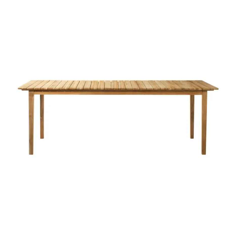 Table de jardin M2 Sammen, Teak-nature oiled