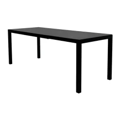 Table de salle à manger extensible Aria 140-200 cm, Black