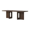 Table de salon Androgyne, oak dark stained