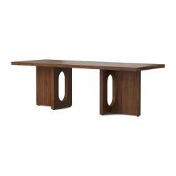 Table de salon Androgyne, noyer