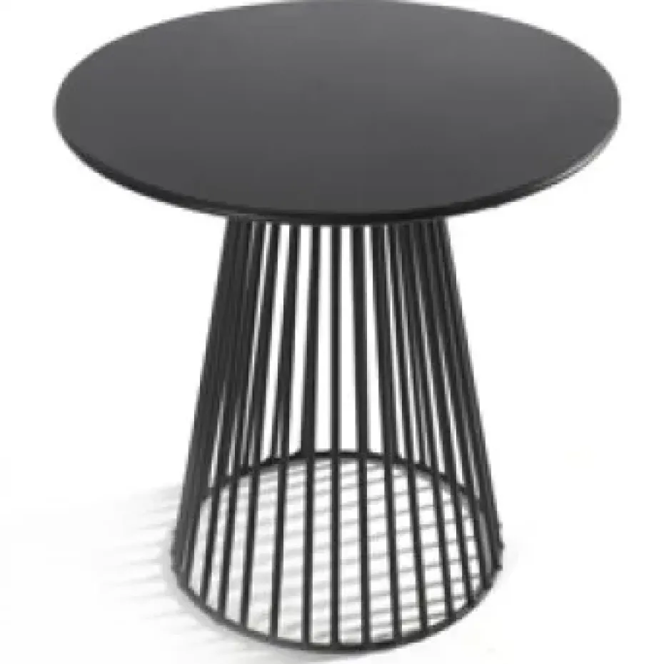 Table Garbo 50 cm, Noir