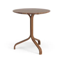 Table Lamino 49 cm, Noyer huilé