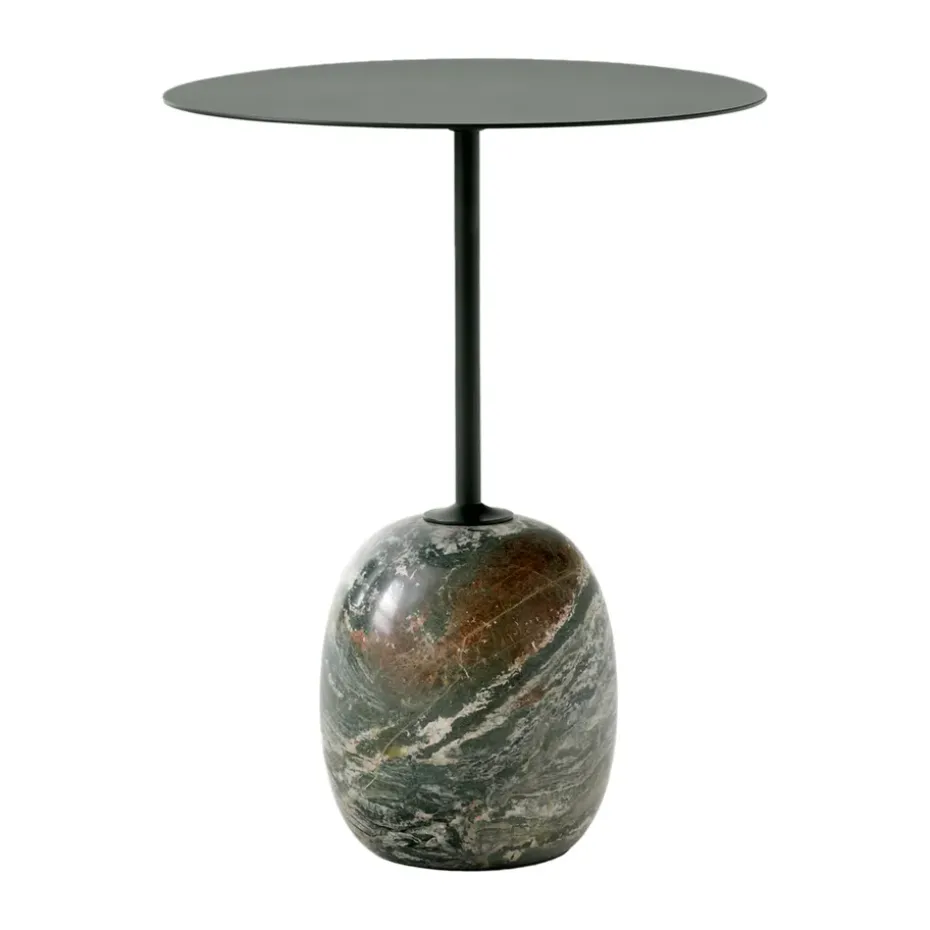Table Lato LN8, Deep Green-Verde Alpi Marble