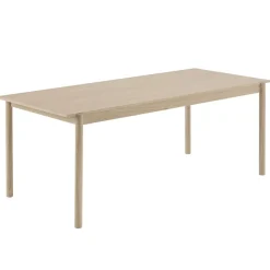 Table Linear, chêne, 90 x 200 cm