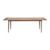 Table Miss Holly Special Edition 235x82 cm, Chêne Chocolat huile