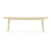Table Miss Holly 235x100 cm, Bouleau huilé naturel