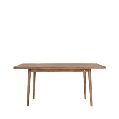 Table Miss Holly 235x82 cm, chêne huilé naturel, 2 rallonges