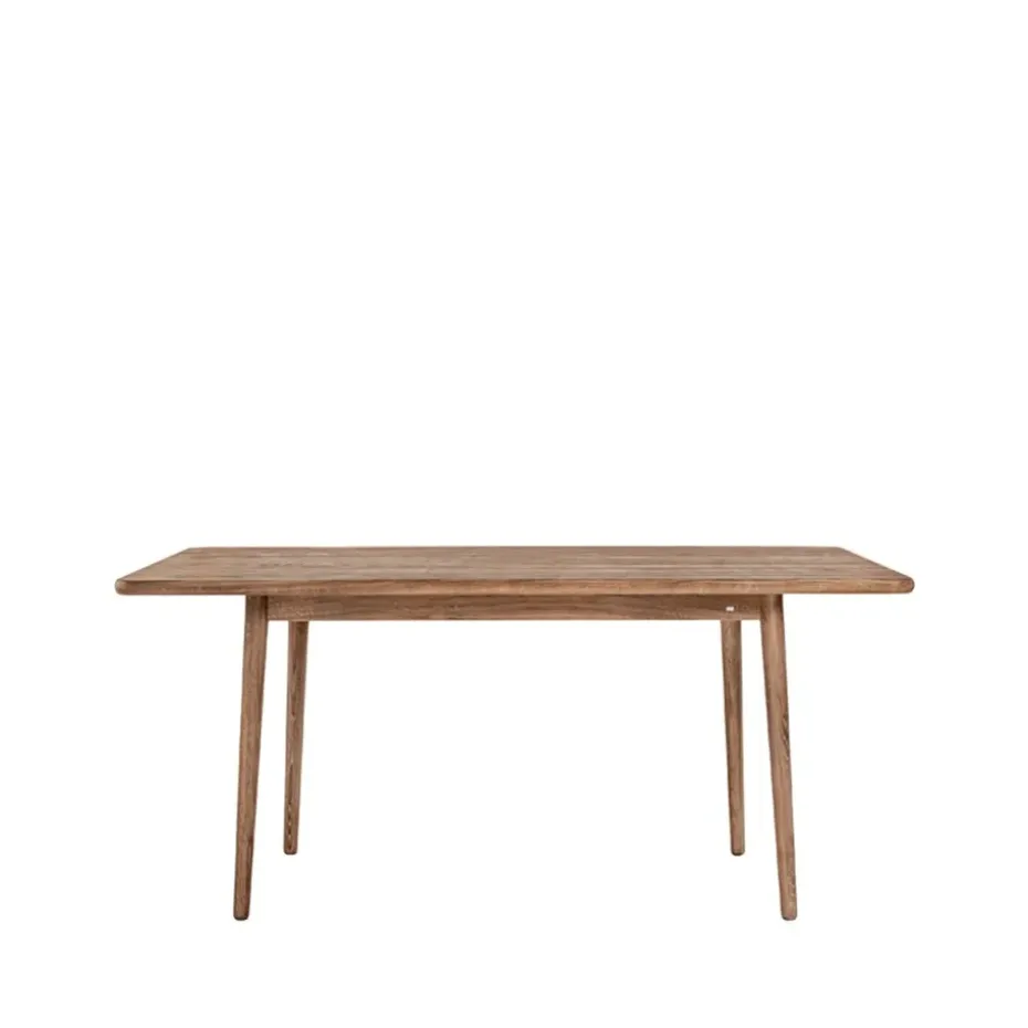 Table Miss Holly 235x82 cm, chêne huilé naturel, 2 rallonges