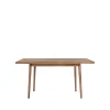Table Miss Holly 175x100 cm, chêne huilé naturel, 1 rallonge