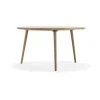 Table Miss Tailor Ø130 cm, chêne huile naturel, plateau fixe