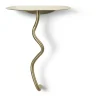 Table murale Curvature, Brass