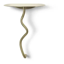 Table murale Curvature, Brass