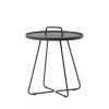 Table On the Move Ø44 cm, Black