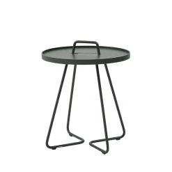 Table On the Move Ø44 cm, Dark green