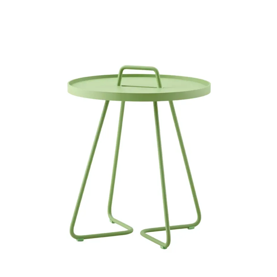 Table On the Move Ø44 cm, Olive green