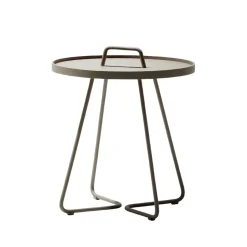 Table On the Move Ø52 cm, Taupe