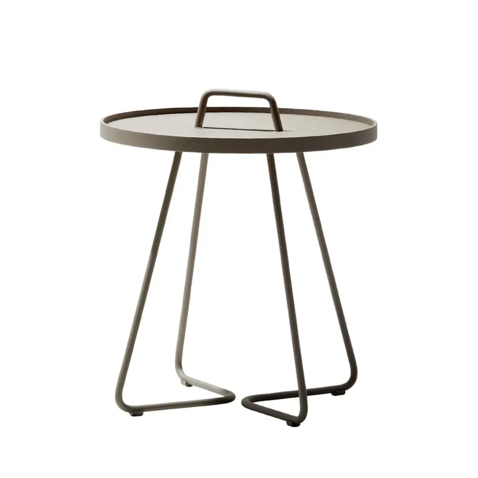 Table On the Move Ø52 cm, Taupe