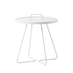 Table On the Move Ø52 cm, White