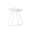 Table On the Move Ø44 cm, White