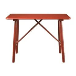 Table pour enfants P10, Beech red painted