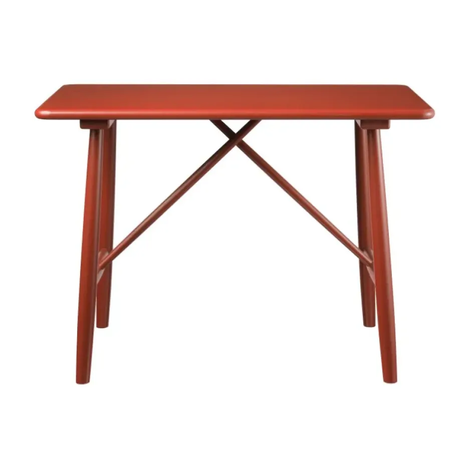 Table pour enfants P10, Beech red painted