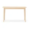 Table Prima Vista, bouleau huilé naturel, 120 cm, 1 rallonge