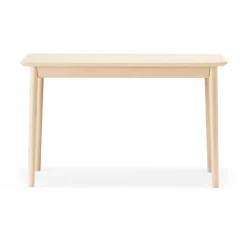 Table Prima Vista, bouleau huilé naturel, 120 cm, 1 rallonge