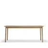 Table Prima Vista, chêne huilé naturel-180 cm-1 rallonge