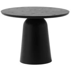 Table réglable Turn Ø55 cm, Noir