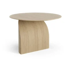 Table Savoa H45 cm, Chêne laqué