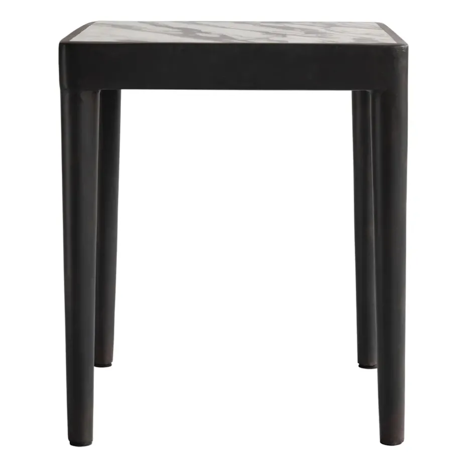 Table Tairu 38x38 cm, Calacatta