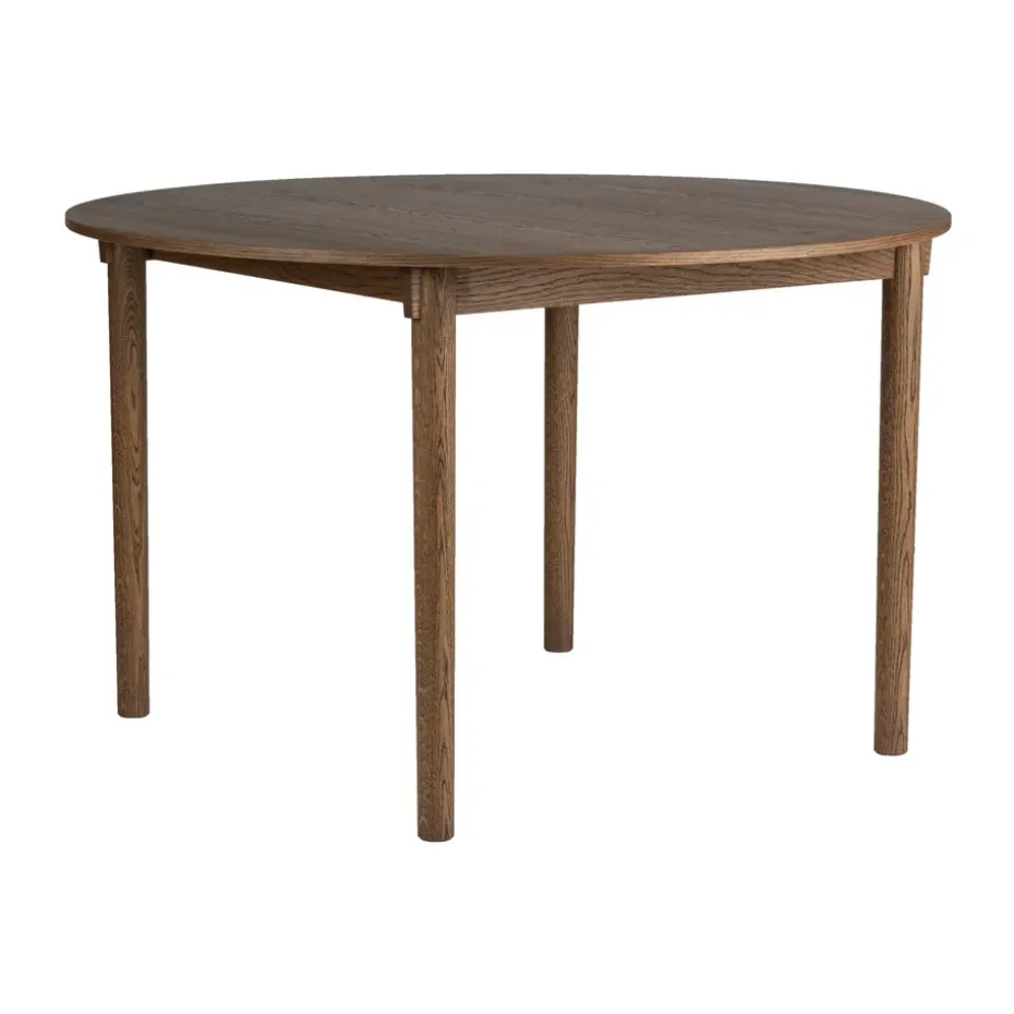 Table Tak Ø120 cm, Chêne-noir