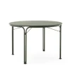 Table Thorvald SC98 Ø115 cm, Bronze green