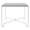 Table Tropique 90x90x75 cm, Classic white semi matt