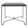 Table Tropique 90x90x75 cm, Classic black