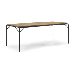 Table Vig Robinia 90x200 cm, Black